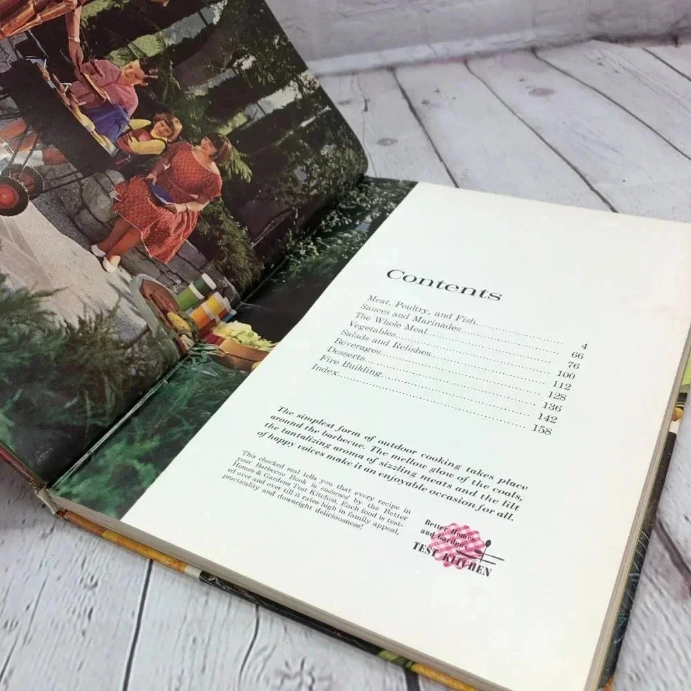 vintage Better homes and gardens barbecue book 1965